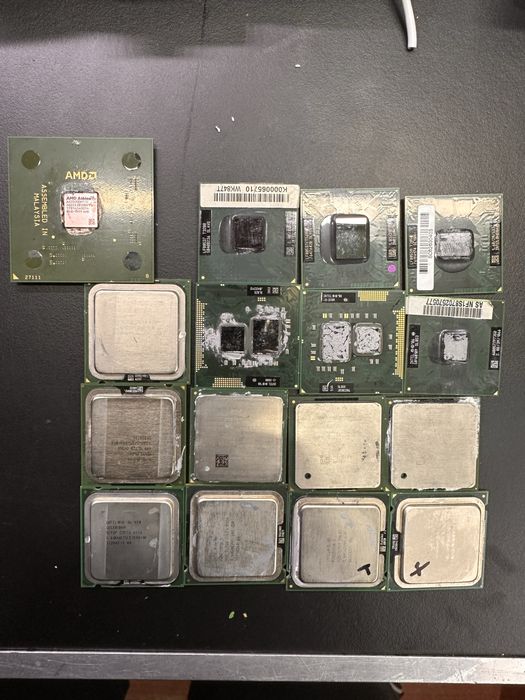 Varios processadores e ram entre outros