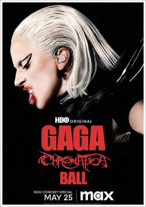 Lote 8 cartazes Lady Gaga