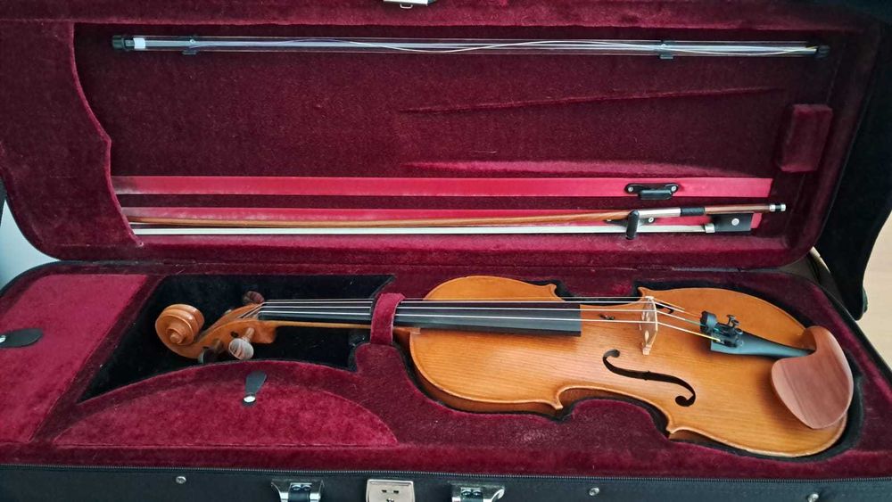 Violino JTL Mirecourt (ano 1880) + arco - ótimo estado