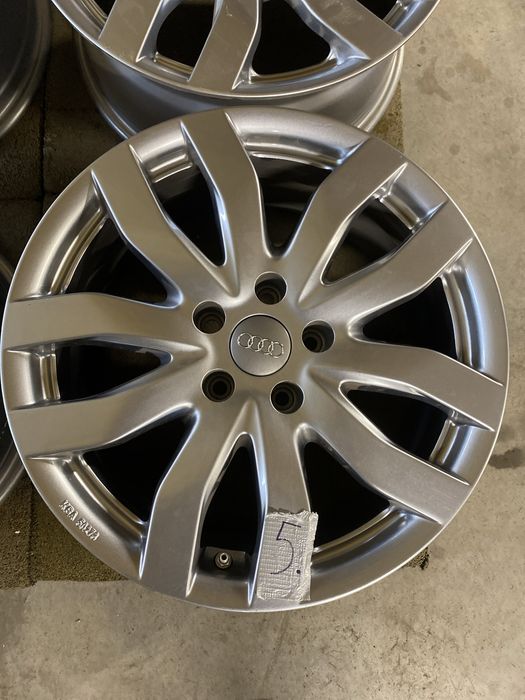 5. Oryginalne felgi audi 7,5j17h2 et35 5x112 komplet skoda vw mercedes