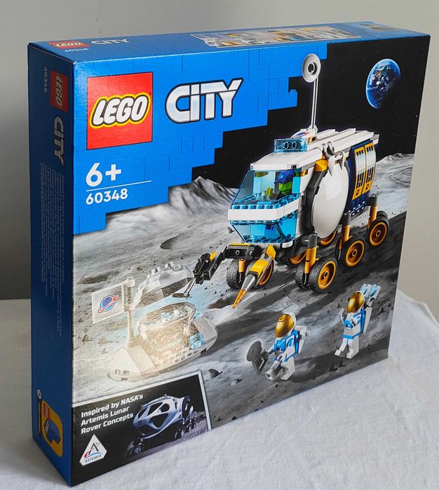 LEGO City 60348 - Łazik księżycowy