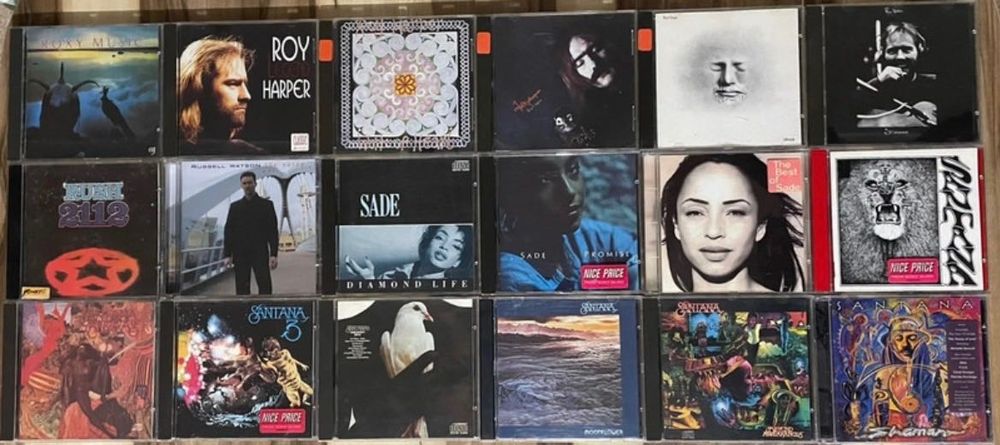 Colecção de CDs de P a S