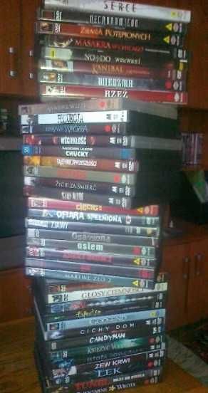 Filmy DVD HORRORY / 18 Filmy - po 8 zł film !
