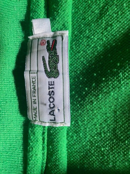 Polo verde Lacoste