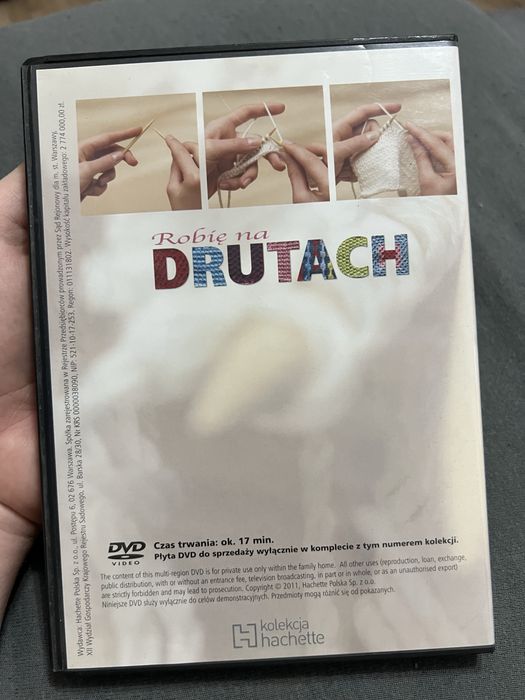 Płyra Robie na drutach pierwsze kroki