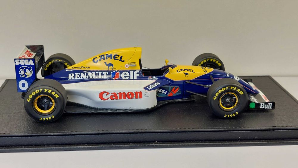 Williams FW15C D.Hill Sega Gp Replicas 1:18