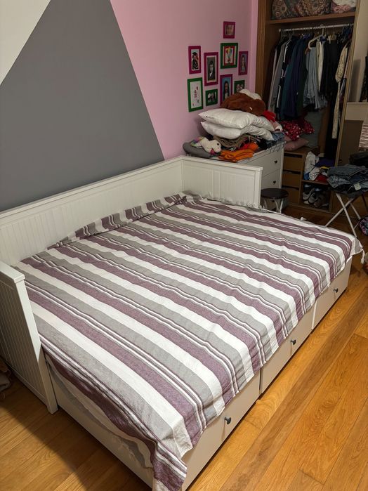 Cama Ikea Hemnes64584899707907123