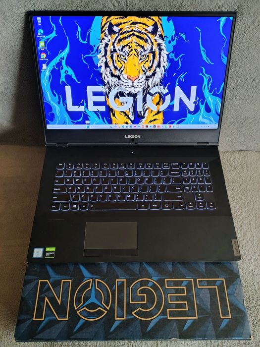 Lenovo legion y540 17.3" i5 9750HF gtx 1650 16gb 256/512gb ssd/2tb Ładny komplet