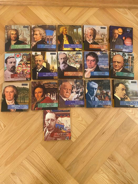 Komplet 16 płyt CD muzyka klasyczna