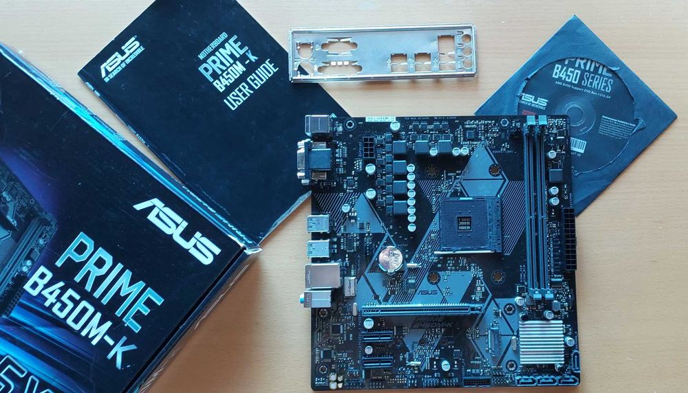 Motherboard ASUS Prime B450M-K | AMD Ryzen | Socket AM4
