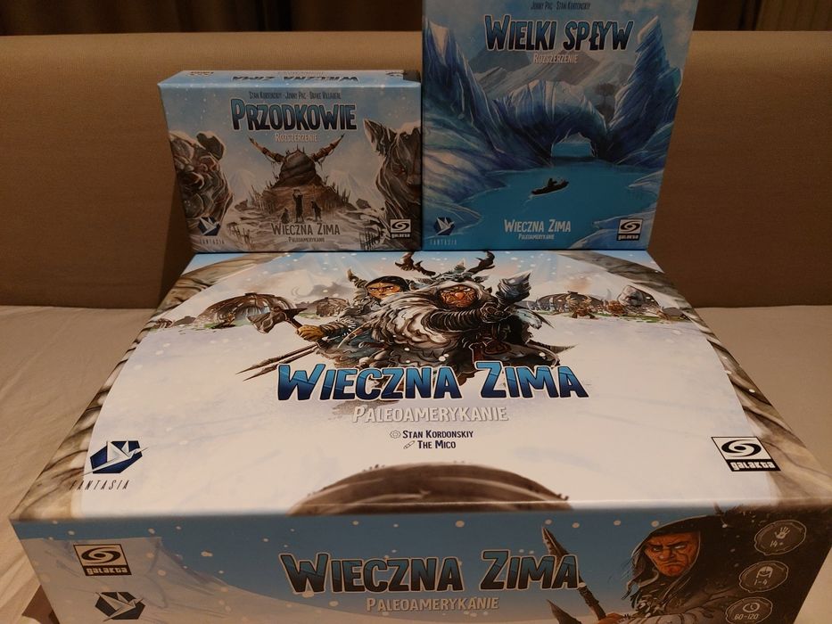 Gra planszowa Wieczna Zima (PL) + 2 dodatki