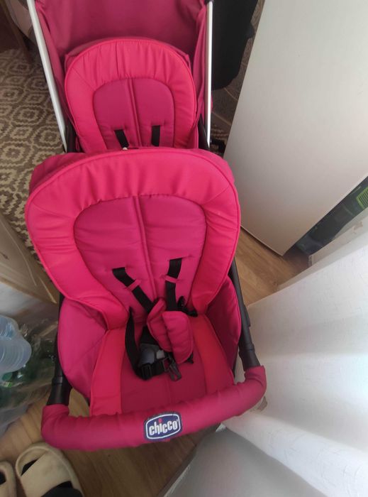 Carrinho bebe Gêmeos Chicco bom estado