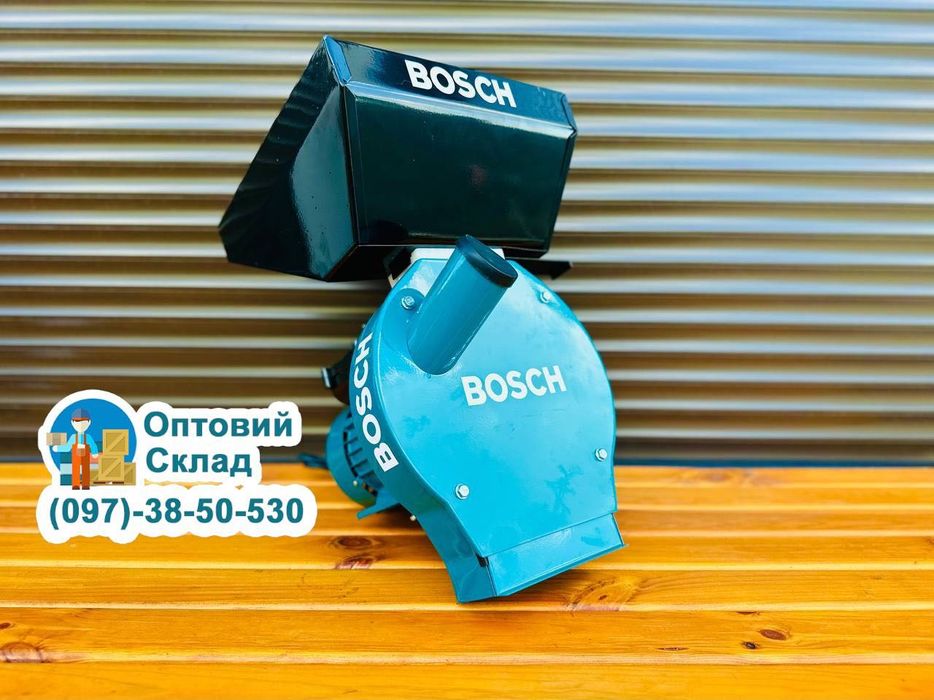 Зернодробилка Bosch FBS-4500 (4.5кВт,300кг/год) Кормоподрібнювач