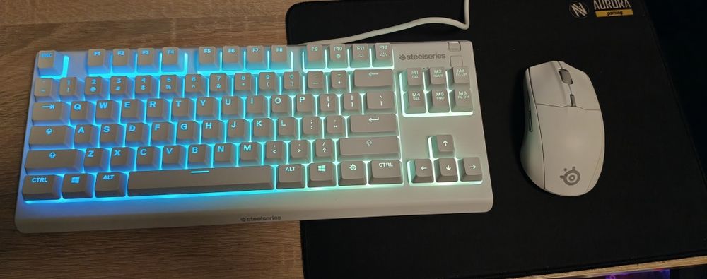 3 miesięczna mysz bezprzewodowa SteelSeries Rival 3 Wireless Biała