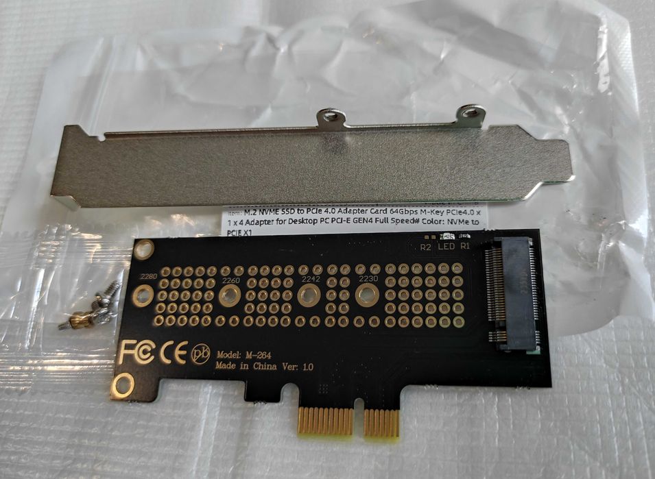 m2 pcie ssd адаптер - купити комплектуючі для ПК - Ціна на OLX.ua