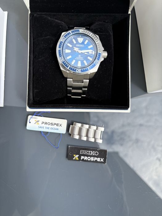 Seiko Prospex Samurai Save The Ocean SRPD23K1 Automat Full Set