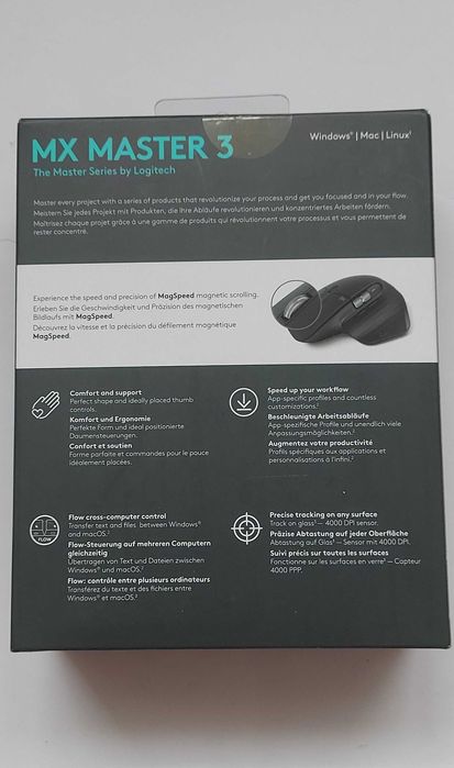 Mysz do komputera firmy Logitech MX Master 3