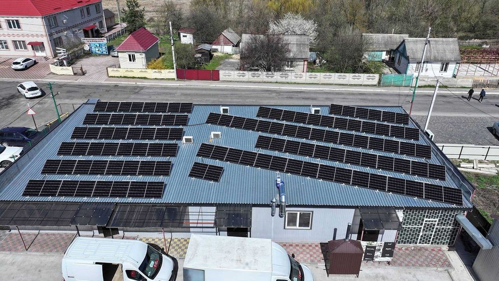 Монтаж сонячних електростанцій для підприємств від 50 кВт під ключ