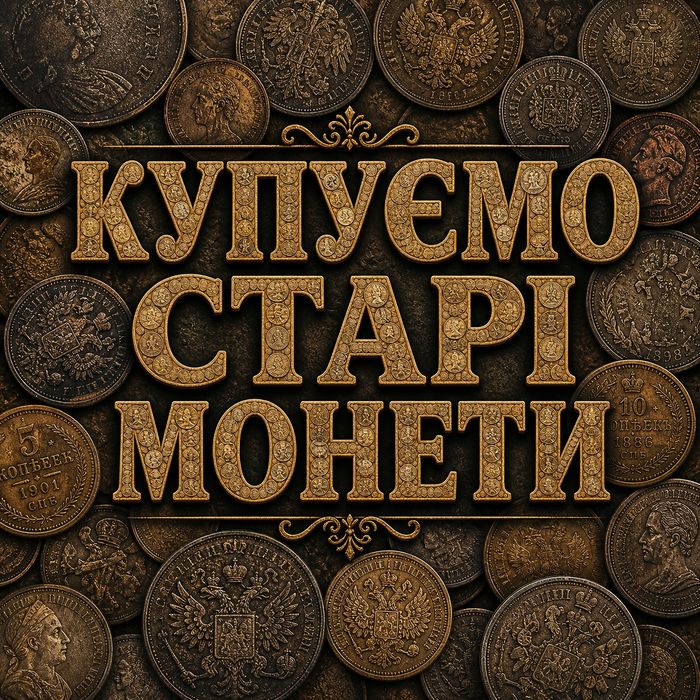 Різні старі монети