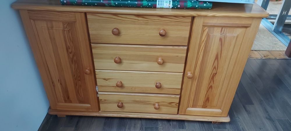 Komody Sosnowe , komoda sosnowa lite drewno , 4 różne wielkości