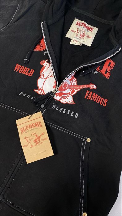 ‼️БЕЗ ПЕРЕДОПЛАТ‼️ Зіп Худі True Religion x Supreme