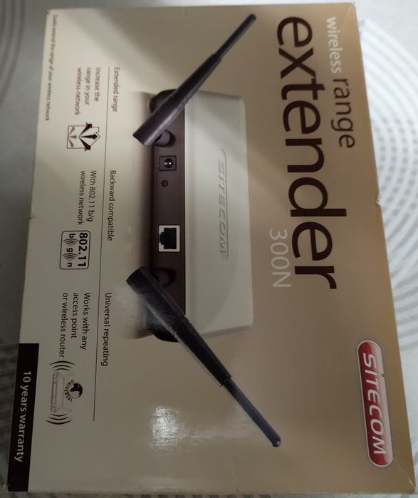 Wifi range extender Sitecom 300 Mbps