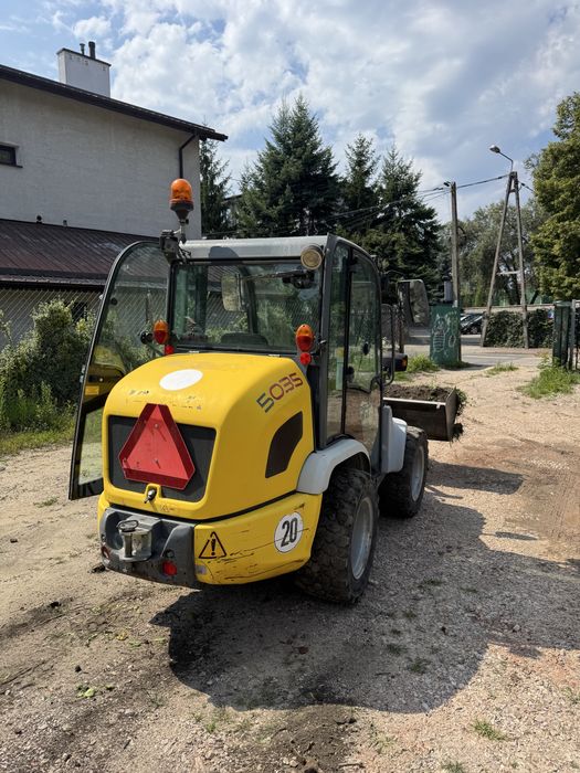 Wynajem ładowarki Kramer 5035 – Miniladowaka-Warszawa i okolice