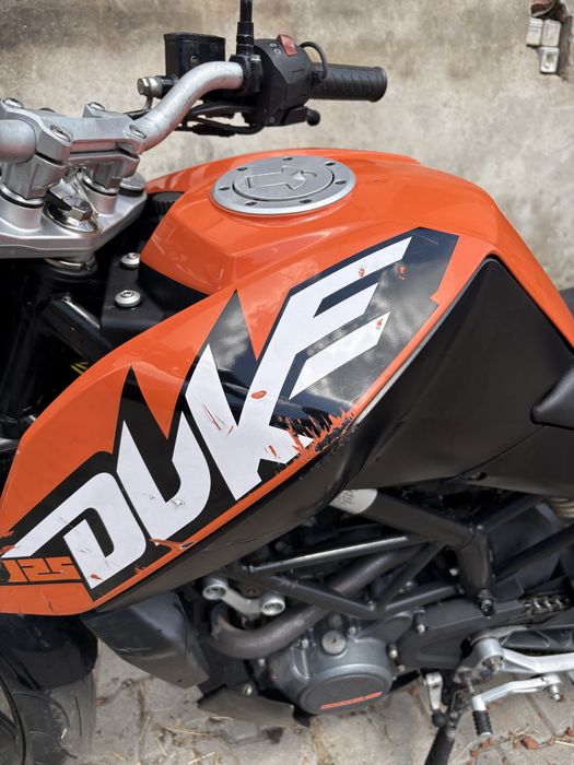 Ktm duke 125 motocykl A1 / B
