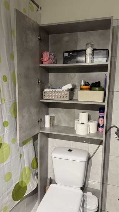 Armário multiuso cinzento