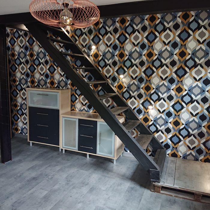 Schody BUDOWLANE Malowane