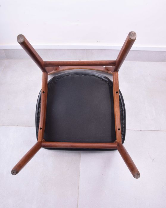 Zestaw 5 krzeseł duńskich cena za sztukę Schøning & Elgaard 82x48x48cm