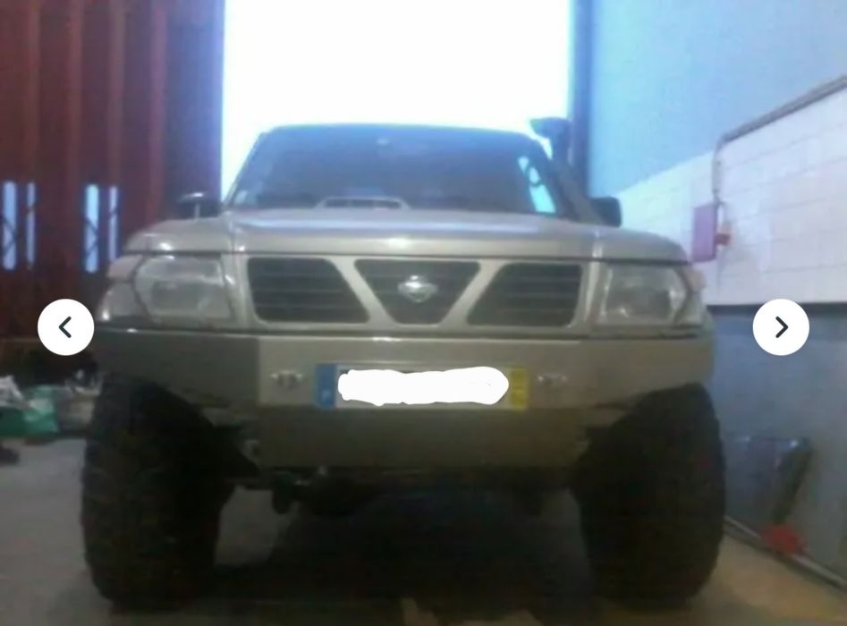 Parachoques ferro nissan patrol y61