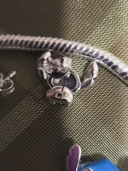 Charms Stitch komplet bransoletka zawieszka kolczyki