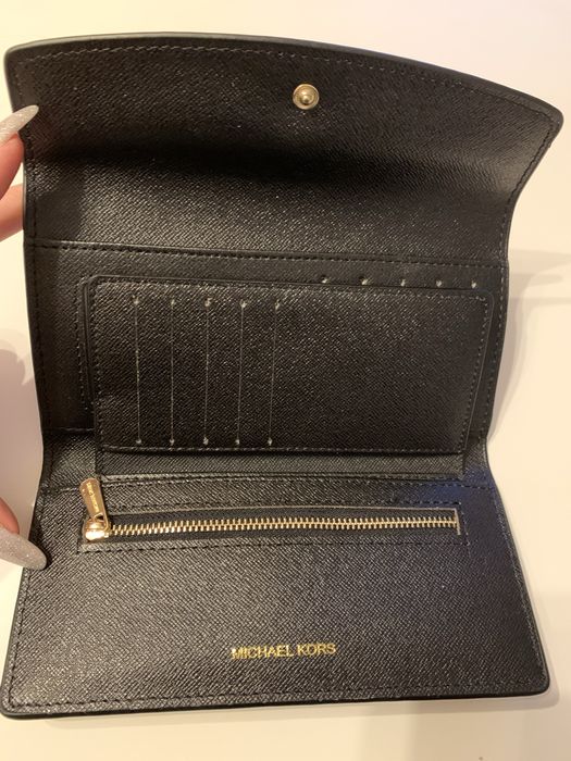 Portfel duży monogram