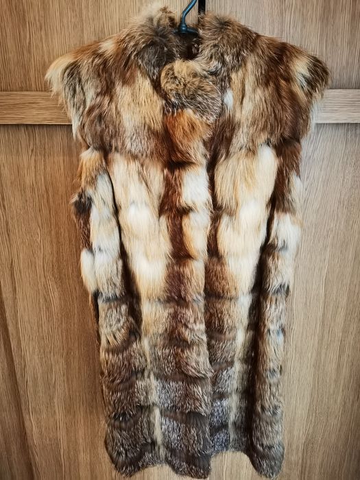 Kamizelka z futra naturalnego