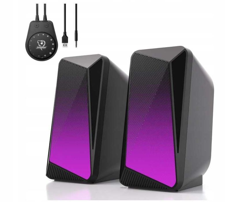 SOULION C30 Głośnik PC do monitora, laptopa, Bluetooth, z diodami LED,