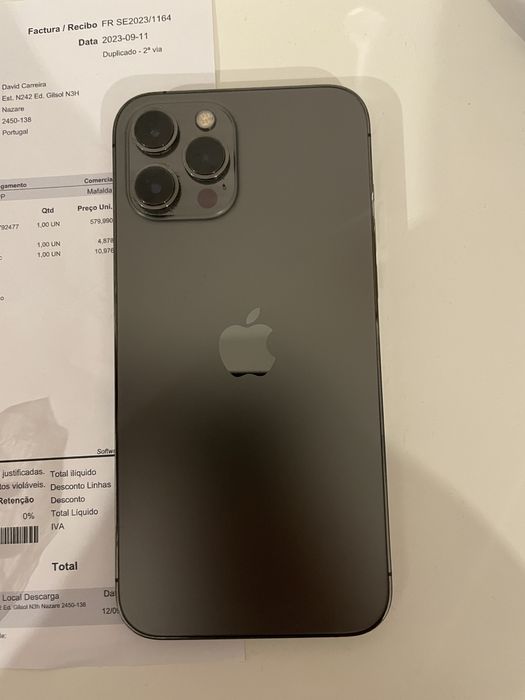 Iphone 12 Pro Max com fatura e garantia