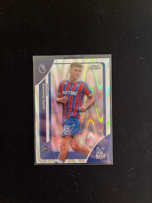 Topps Chrome 2026 – Justin Devenny RC Refractor Crystal Palace