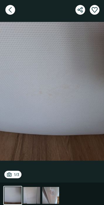 Materac do łóżeczka dziecięcego 120x60