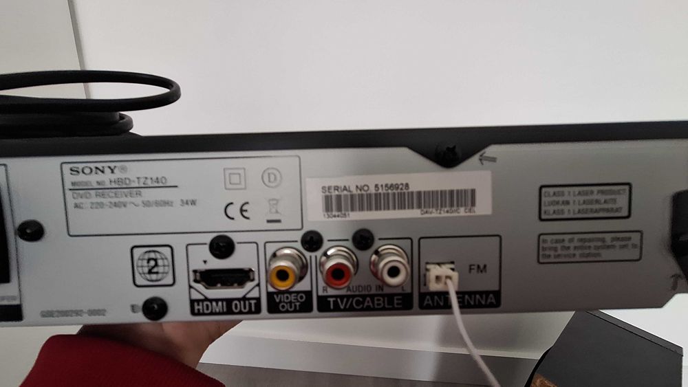 Som surround de 5.1 canais - HBD - TZ 140