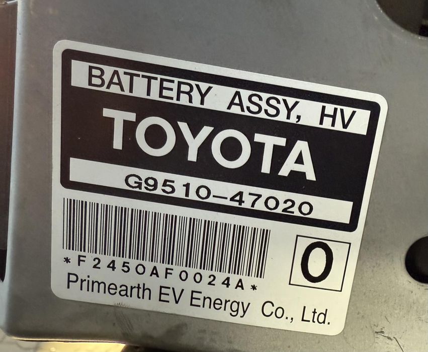 Bateria Toyota Prius Saloon Ref: G9510-47020 | G951047020 2000 - 2004