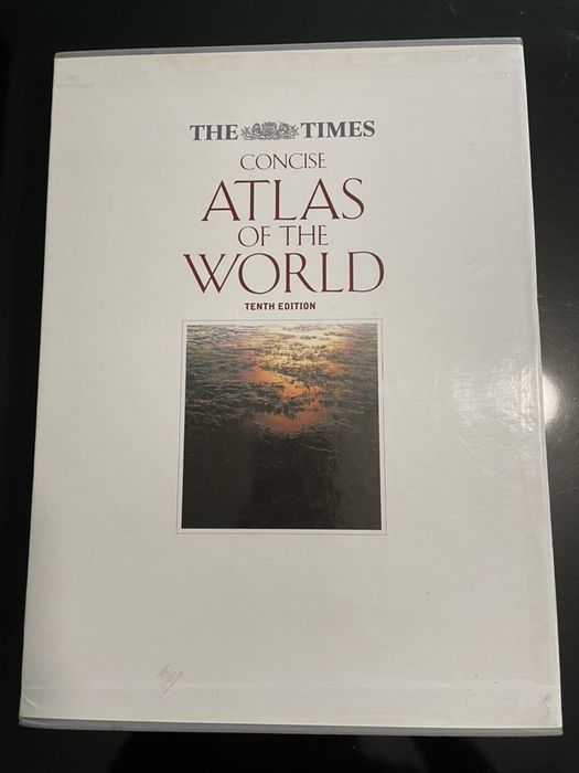 Livro Atlas do mundo mapa the times