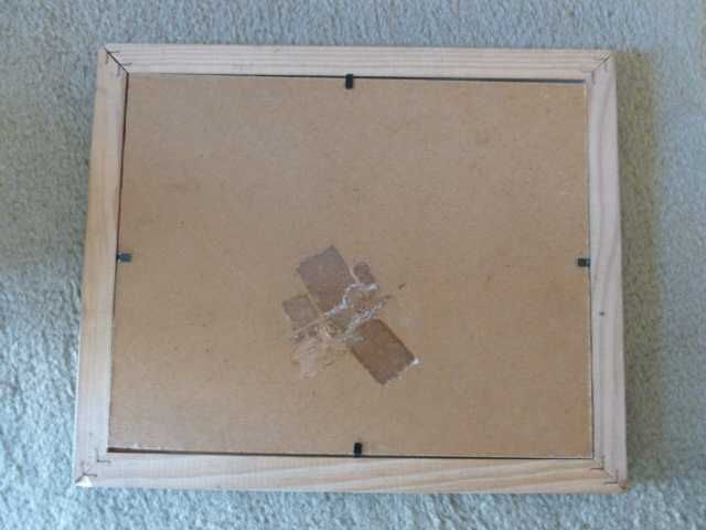 Quadro fotografia antiga com cena de cinema