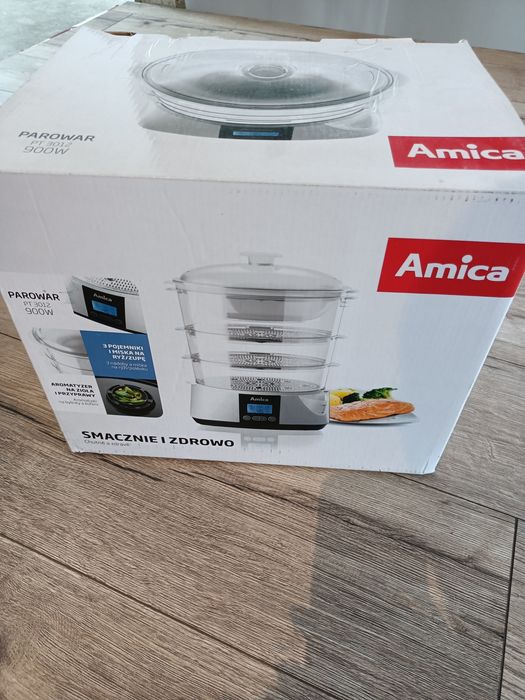 Parowar  Amica 900W  Nowy
