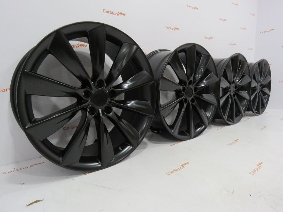 Jantes Look Tesla Model S 21 x 8.5 et 40 + 9 et 40 5x120