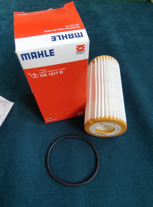 2л TSI TFSI Фільтр масляний mahle OX 1217 D під EA888 GEN3
