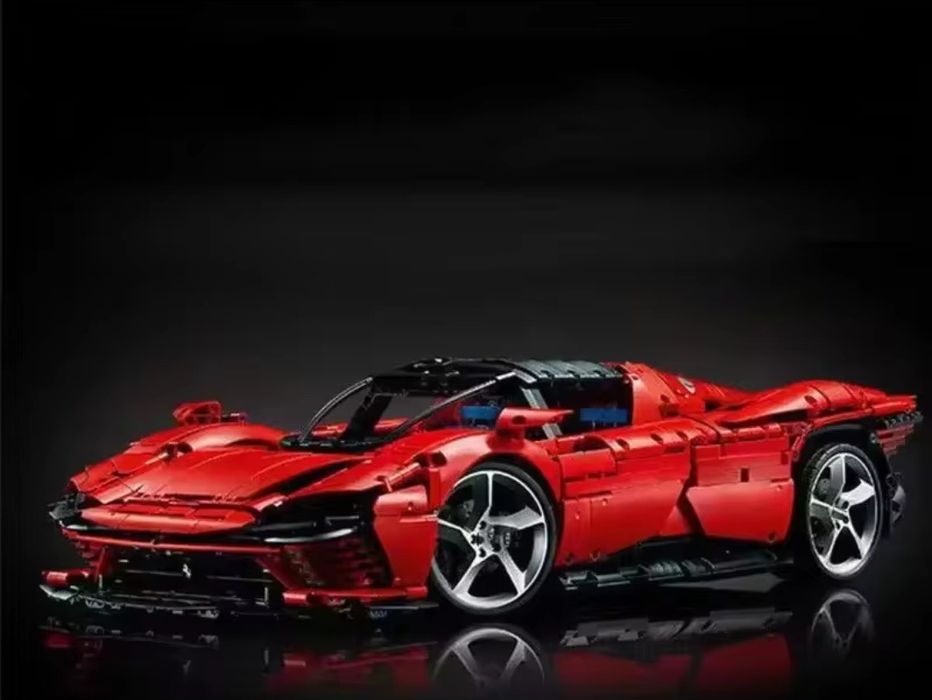 Конструктор сумісний з Lego Technic Ferrari Daytona SP-3, 3778 деталей, (42143).