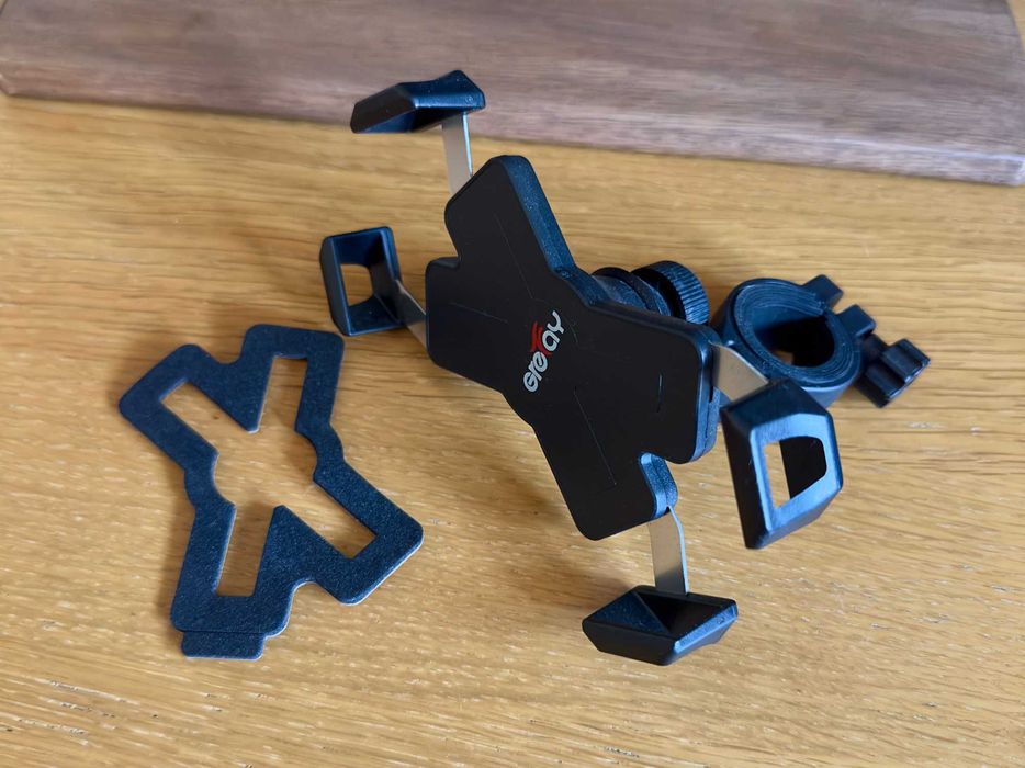 Suporte de Telemóvel para Guiador de Mota / Bicicleta GUB G-81 (Ajustável)
