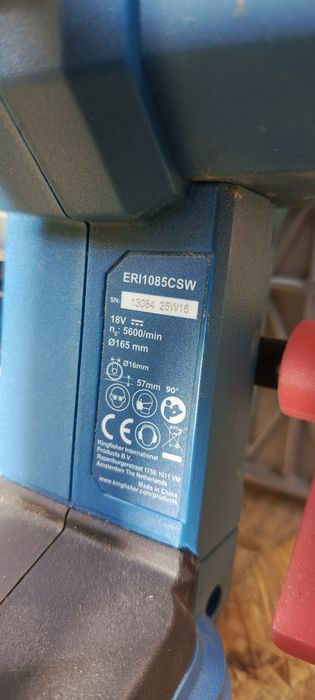 Pilarka tarczowa erbauer 18v eri1085csw