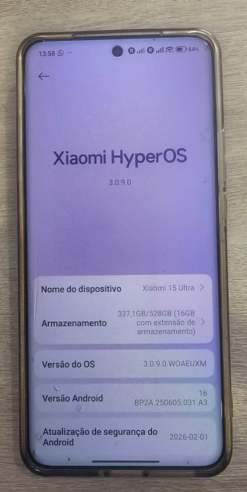 Xiomi 15 ultra 512 GB